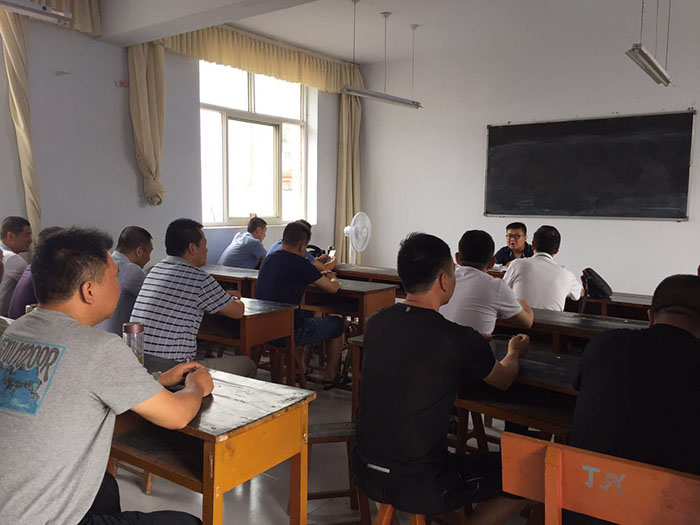 2017年8月份高技工、中技工的考試現(xiàn)場